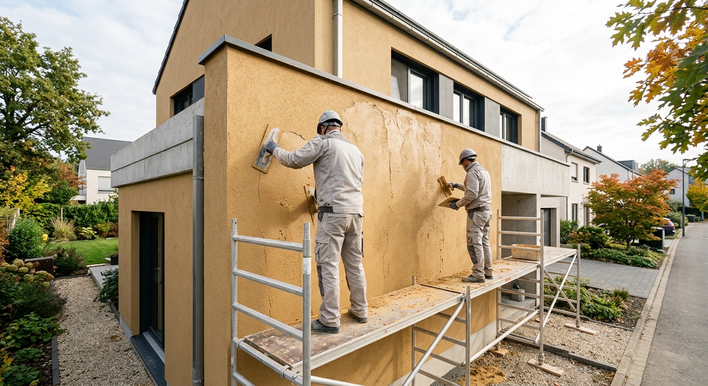 Chantier Façades Mangen