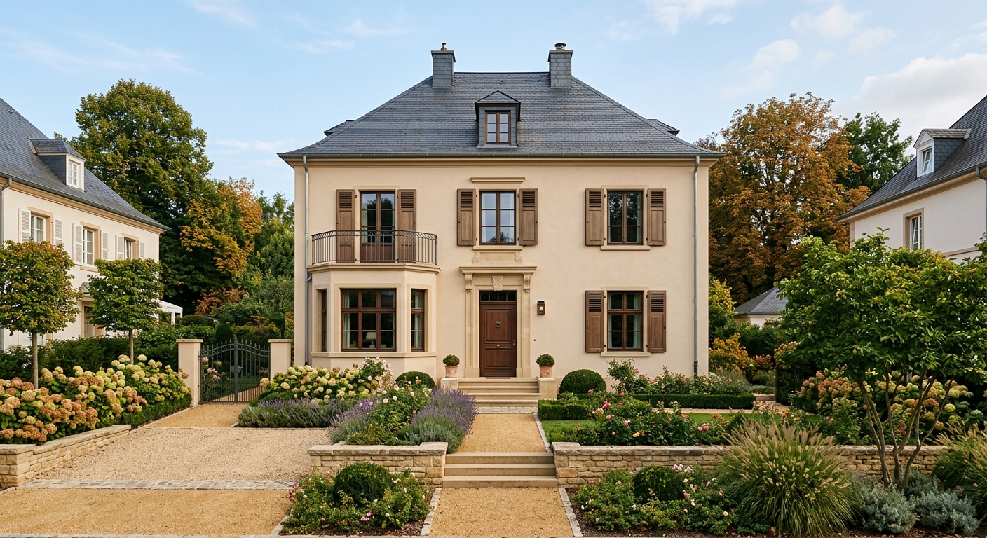 Ravalement d'une maison individuelle