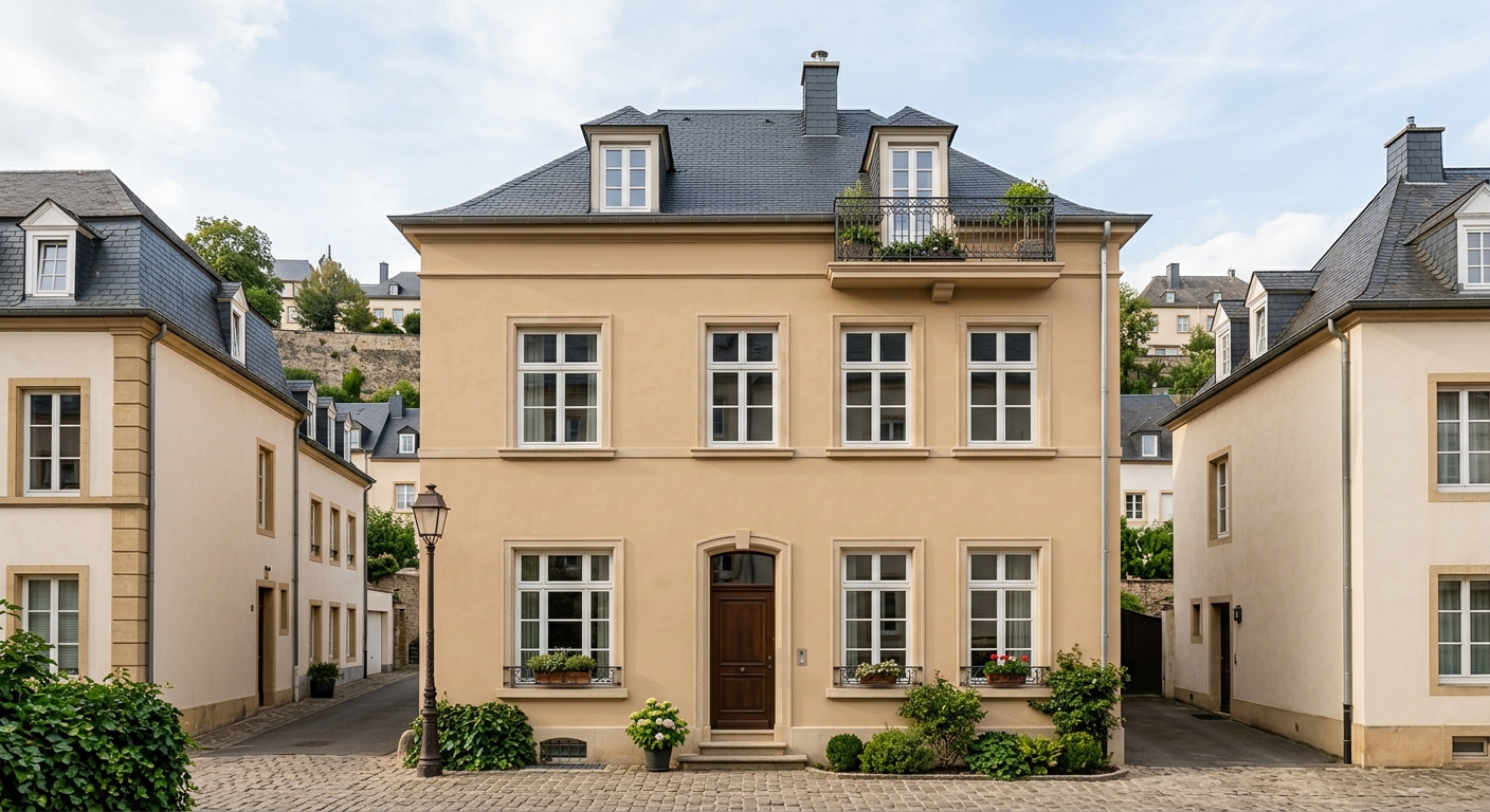 Façade rénovée après ravalement complet